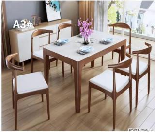 T08高级长方桌，胡桃色  1.35米带炉一桌四椅650元，现货11套。 - 黔西南28生活网 qxn.28life.com