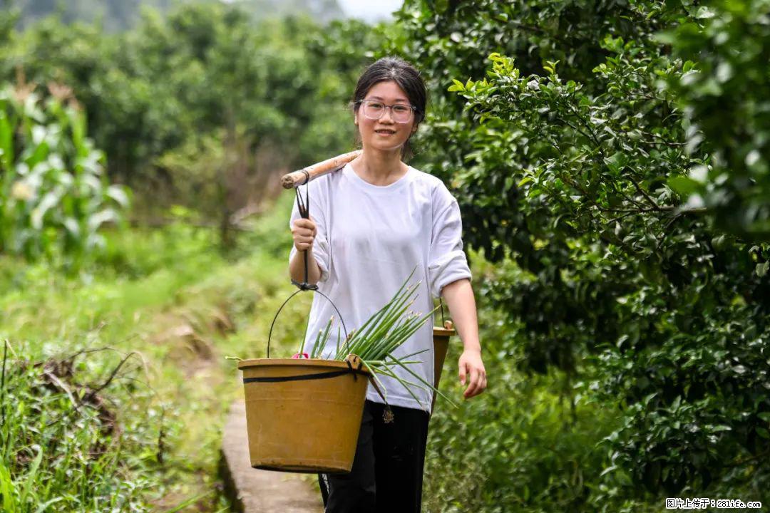 全网追的“扁担女孩”,找了一份暑假工,时薪12元 - 黔西南生活资讯 - 黔西南28生活网 qxn.28life.com